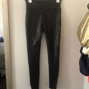 SPANX Faux Leather Leggings